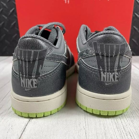 NEW Size 7Y Womens 8.5 Nike Dunk Low Top Special Edition Sneakers Phantom Grey - Picture 7 of 12